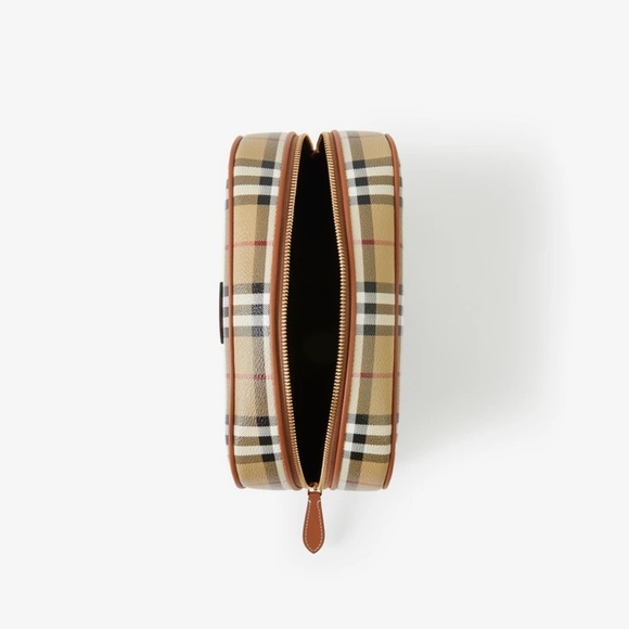 BURBERRY CHECK POUCH TRAVEL AUTHENTIC - Picture 3 of 9